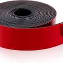 Keel Guard Self Adhesive DIY Kayak Keel Guard for Fiberglass Boat Protector Tape for Aluminum Boat Canoe Hull, Help Prevent Scratches Damage Scars from Rocks Oyster Beds, Black (20 ft)