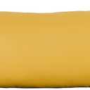 EVOLIVE Body Pillow Cover 21"x54", Ultra Soft Microfiber Pillowcase with Hidden Zipper, Breathable, Machine Washable, for Side Sleepers, Cover Only (21"x54" Body Pillow Cover, Spicy Mustard)