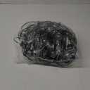 Radiance Clear String Globe Lights, 25 ft, Black Wire, G40 Bulb