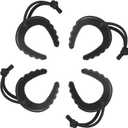 14 Pack First Responder Door Stops, Door Jam for Law Enforcement, Police, Emergency Medical Services, Black Door Stoppers Wedge