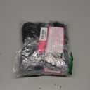 Leeven 18 Inch Pre Looped Ocean Wave Crochet Hair 8 Packs Black Long Curly Crochet Hair Boho Ocean Braids Pre Twisted Synthetic Deep Wavy Crochet Braids for Women (#1B)