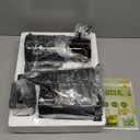 Cold Press Juicer, 5.8" Wide Feed Chute Juice Extractor Machine with 400W, High Juice Yield, Slow Masticating Juicer for Whole Vegetables & Fruits, Light Grey