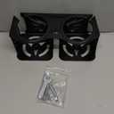 Cup Holder for Grab Bar, Passenger Grab Handle Drink Holder, UTV Cupholder Compatible with Polaris RZR XP 1000/XP Turbo/800/900 2008-2023, Fits Large Bottles & Mugs in 18-40 oz, Black