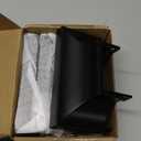 2pcs Post 2" Aluminum Deck Post Base Cover, Post Skirt, Handrail, Stair, Porch, Deck Railing Base Brackets Covers (Black)