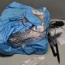 Joiedomi 9 FT Tall Halloween Inflatable UFO Outdoor Decorations, Halloween Blow Ups UFO Alien Decor for Yard Decoration with LEDs for Lawn Garden Party Decor