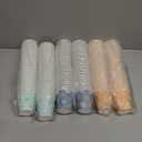 SIUQ 300 Pack 3 oz Paper Cups, Disposable Bathroom Cups, Small Mouthwash Cup, Hot/Cold Beverage Drinking Cups, Mini Paper Cups for Bathroom, Birthday Party, Travel, Events, Picnic, BBQ (Daisy)