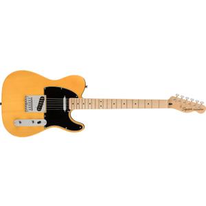 Squier Affinity Series Telecaster Electric Guitar, Butterscotch Blonde, Maple Fingerboard