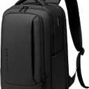 FENRUIEN Expandable Laptop Backpack for Men, 15.6 Inch USB Charging Work Backpack for Business/Commute/Travel, Medium