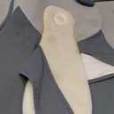 Rootling Baby Feeding Pillow, Anti Overflow Feeding Pillow for Reducing Spit-Up, Safety Nursing Pillow, Baby Lounger Reflux Wedge Breastfeeding, Removable top and Bottom (Gray, Small)