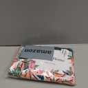 EHouseHome Outdoor and Indoor 60x84 inch Tablecloth with Umbrella Hole and Zipper, Waterproof Zippered Patio Table Cloths, Spring/Summer Table Covers for Backyard Circular Table/BBQs/Picnic (Tropical Leave)