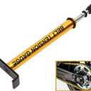 Belt Tension In Gauge, Belt Gauge Tool, Adjustable 10 Pounds, with L Shaped Pad, Motorcycle Belt Tension Tool