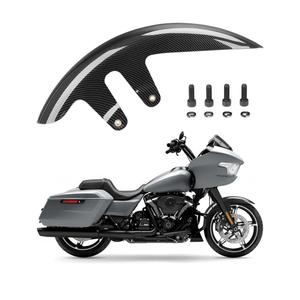 Motorcycle Front Fender, Tire Mudguard for Harley Touring CVO Street Glide, CVO Road Glide, CVO Road Glide ST, Street Glide Ultra 2023-2026 (Carbon Fiber Pattern)