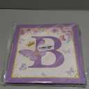 Purple Butterfly Baby Shower Boxes Decorations - 4 Purple Balloons Boxes with BABY Letter, Printed Letters,First Birthday Centerpiece Decor, Baby Blocks for Girl, Gender Reveal Backdrop