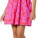 The Drop Women's Kari Ruffled-Shoulder Smocked Mini Dress,Size 2X