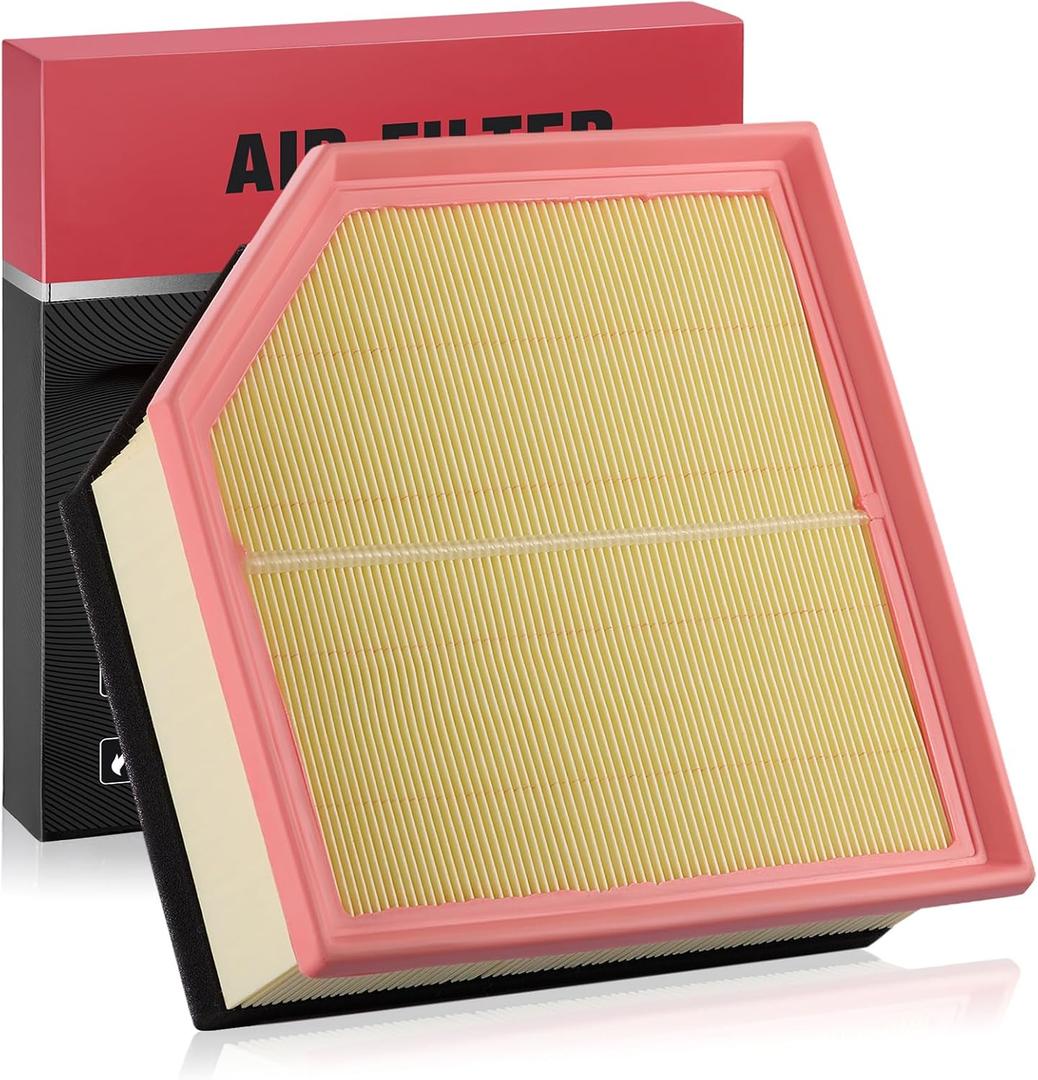 BDFHYK Engine Air Filter Compatible with Volvo XC90 2007 2008 2009 2010 2011 2012 2013 2014 3.2L l6, Replace# CA10785, PA5883, 30680293