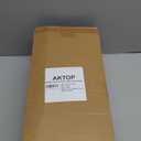 AKTOP Room Divider, No Drilling Curtain Tension Rods Wall Divider for Room Separation, 4-10ft(H) 30-147"(W) Adjustable, Heavy Duty Floor to Ceiling Space Separator Privacy Dividers for Rooms, White