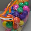 Vanland Ball Pit Balls for Baby and Toddler Phthalate Free BPA Free Crush Proof Plastic - Multicolored Pit Balls in Reusable Play Toys for Kids with Storage Bag (Bright Colors)