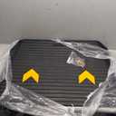 Rubber Threshold Ramp for Doorways Heavy Duty 10cm 4" Rise Wheelchair Ramp, 1 Pack Recycled Rubber Power Curb Ramp for Door Threshold Wheelchair Scooter Ramp Curb Ramp (RTR100)
