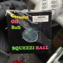 Coconut Oil Squishy Stress Ball, No Rebound Sensory Fidget Toys-Blue, 2.36 inches