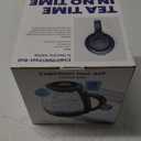 Chefman 1L Electric Tea Kettle with LED Lights, Automatic Shut Off, Removable Lid, Boil-Dry Protection, Hot Water Electric Kettle Water Boiler, Electric Kettles for Boiling Water