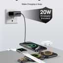 3 in 1 Charging Station for Apple Multiple Devices-Magnetic Wireless Travel Charging Station for iPhone 17 16 15 14 13 12,Foldable Mag-Safe Charger Pad for Apple Watch,for Airpods Pro,Green