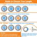 Refrigerator water line - 15 FT Premium Stainless Steel Braided Ice Maker Water Hose,Food grade PEX Inner Tube Fridge Water Line with 1/4" Fittings for Refrigerator Ice Maker