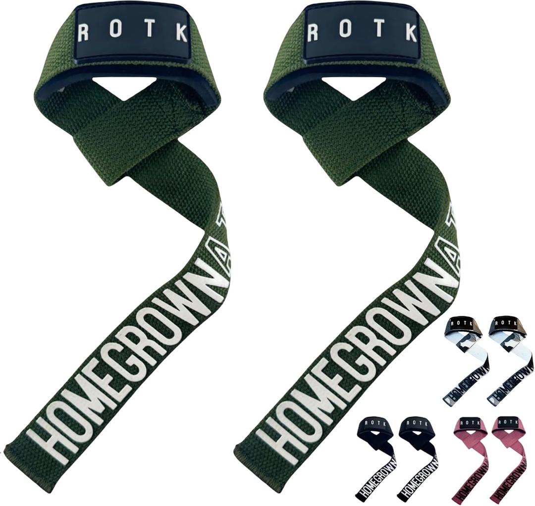 Heavy Duty Lifting Straps for Weightlifting Padded Wrist Straps for Deadlifts, Pull Ups, Bodybuilding and Powerlifting