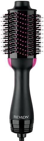 REVLON One-Step Volumizer Hair Dryer and Styler with Improved Motor – Easy Salon-Style Blowouts – Less Frizz, More Shine, and Reduced Heat Damage, for All Hair Types and Lengths (Black)