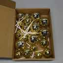 ASTARON 20 Pcs Disco Ball Cake Topper Decorations Sticks Gold Cake Balls Picks Toppers for Birthday Anniversary Disco Retired Theme Party Decorations