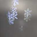 Christmas Tree Topper Star Lighted with 6 Projection Modes,Christmas Star Tree Topper Projector Built-in LED Rotating Lights,3D Glitter Dynamic Projector Party Christmas Decorations (Gold)