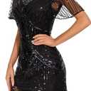 1920s Dresses for Women Flapper Dress Gatsby Dresses for Women Roaring 20's Dress (M)