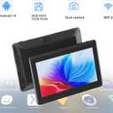 WUIUHOU 7 inch Android Tablet, 7'' HD IPS Touchscreent, Quad-Core, 8GB (5GB Expansion) RAM＆32GB ROM 1TB Expand, 2MP + 5MP Dual Camera, WiFi 6 Bluetooth 3000 mAh Battery Tab Tableta with Case.