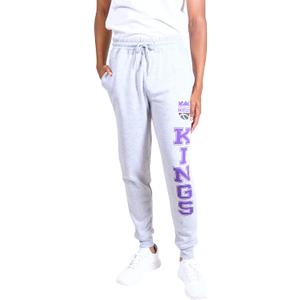 Ultra Game Men's NBA Official Super Soft Team Jogger Sweatpants (Gray, L)