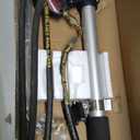 janz 24 FT, Aluminum Telescoping Pressure Washer Wand with 2 Pressure Washer Extension Wands,Gutter Cleaner Attachment, 7 Spray Nozzle Tips, 2 Hose Inlet Adapters, Pivoting Coupler and Support Harness (Yellow)