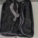 BAGAIL 4 Set/6 Set/8 Set Compression Packing Cubes Travel Accessories Expandable Packing Organizers (Half Mesh, 6-Black)