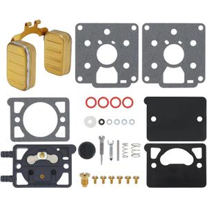 Carburetor Rebuild Kit Fit for Onan BF BG B43M B48M Carb Gasket Repair Kit Compatible with Marvel Schebler DD11 DD13 DD15 142-0570 146-0380 K7523 Z750