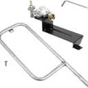 80476 Grill Valve & Regulator and 69956 Grill Burner Tube Kits Replacement Parts for Weber Q200 Q220 Series Gas Grill, Grill Parts for Weber 396000 396001 394001 396002 567798 566001 566002 566801