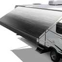 RV Awning Fabric Replacement 18FT(Fabric 17'2") Black Fade