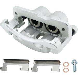 BDELI Front Right Brake Caliper with Bracket 18B4728 Replace for 1999-2004 Chevy Silverado 1500, 2000-2006 Tahoe, 1999-2004 GMC Sierra 1500, 4.3/4.8/5.3/6L, 25848000, 19149076, FRC11021, 18FR1378