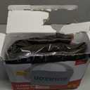 QPAU Snow Tube with Premium Canvas Cover for Kids and Adults, 48'' Inflatable Heavy Duty Snow Tube Made by Thickened Bottom, Sled Winter Outdoor Fun Toys for Children Boys Girls (Red)