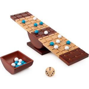 Rock Me Archimedes, Balancing Strategy Puzzle Marbles Family Board Game Retro STEM Learning Educational Toy, for Adults and Kids Ages 8 and up