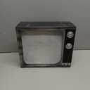 Haunted Hill Farm Haunted TV by Tekky, Battery-Operated, Motion Activated Animatronic Television with Sound Effects and Lights for Indoor or Covered Outdoor Creepy Halloween Decoration, 11" Haunted Tv