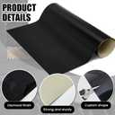 Yaocom 4 x 8 ft Black Aluminum Trailer Skin 0. 02", Rv Siding Panels Metal Enclosed Trailer Sheet Flashing roll for Prevents Roofing Stains Concession Truck Food Truck Dry Van Recreational Vehicle