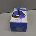 SARISUN Travel Pillows for Airplanes, Airplane Pillow with 3D Eye Mask for Sleeping, 360 Support Headrest for Long Flight, Road Trip, Stop Bobblehead Travel Essential Airplane Sleep Head Strap, Blue