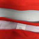 Fanuerg Women's Twist Front High Waisted Bikini Swimsuit Drawstring Tie Side Bottom Two Piece Bathing Suit (X-Large, Red)