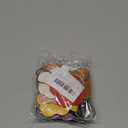 8PCS Dog Hair Keychain, Pet Fur Keepsake, Cat Paw Print Shaped Leather Keys Holder Memorial Charm Gifts, Animal Lover Storage Chain Purse, Refillable Collection Ornament Remembrance Bag