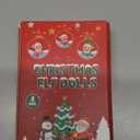 Voiiake Christmas Tiny Elf Doll, Baby Mini Plush Elf Boy & Girl, Little Christmas Doll Decoration Accessories, Xmas Gift for Kids & Adults, Party Favors Supplies