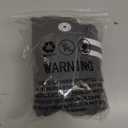 Men's Quick Dry Beach Short Solid Color Boardshorts Swim Trunks 38 Gray&White