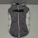 AOFITEE Dog Coat, Warm Dog Winter Coat, Reflective Cold Weather Dogs Puffer Jacket with Harness Built in, Waterproof Pet Fleece Vest Snowsuit for Small Medium Large Dogs, Grey L