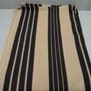 Black and Tan Welcome Mat Outdoor, Hand-Woven Cotton Striped Outdoor Porch Rug, Machine Washable Reversible Front Door Mat Modern Layering Doorway Carpet for Entryway